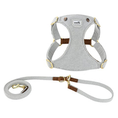 Luxury Lightweight Dog Harness and Leash Set